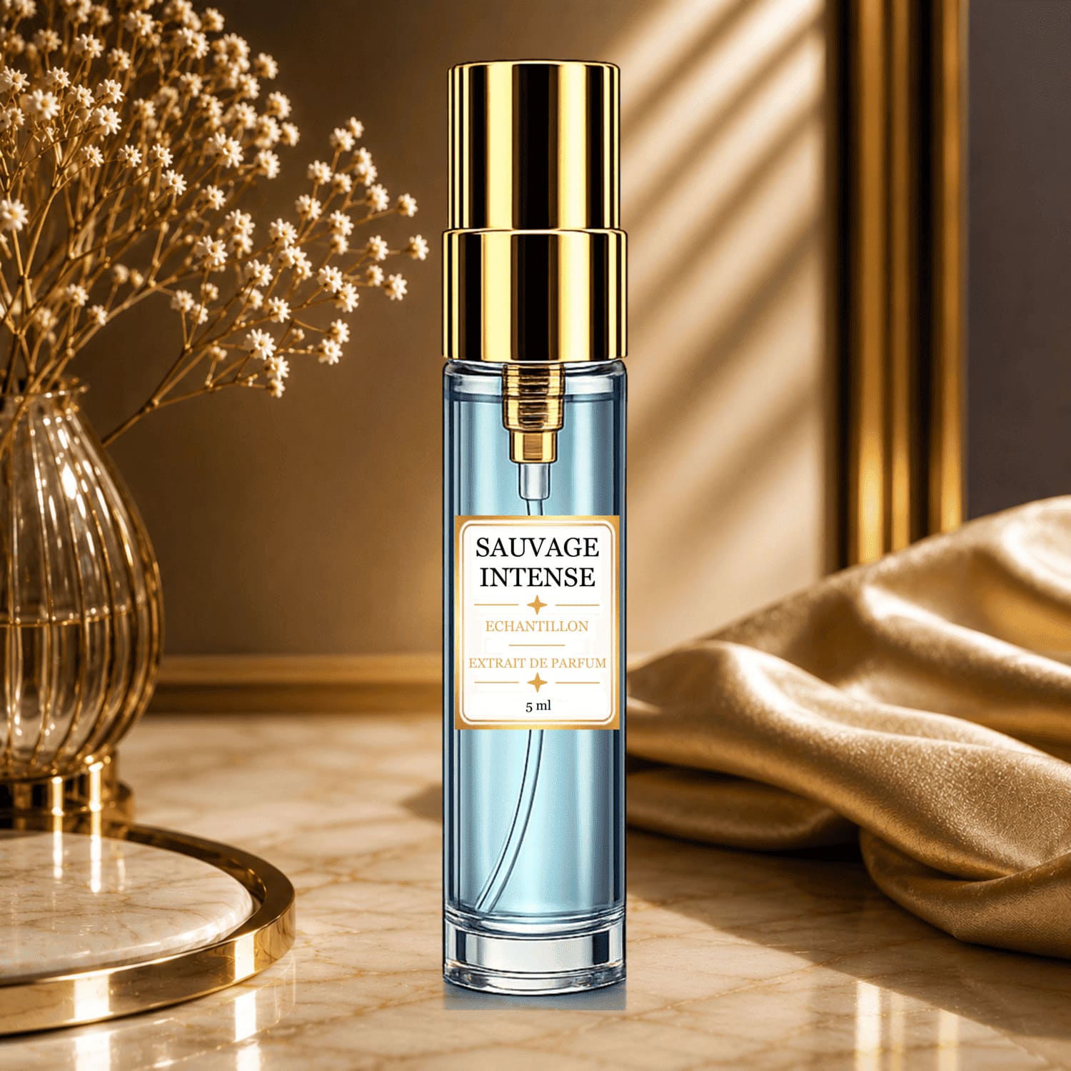 Echantillon de parfum en flacon pulvérisateur de 5ml Sauvage Intense