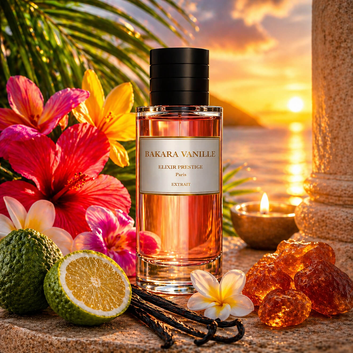 Parfum Bakara Vanille extrait de parfum de vanille Dorhus Paris