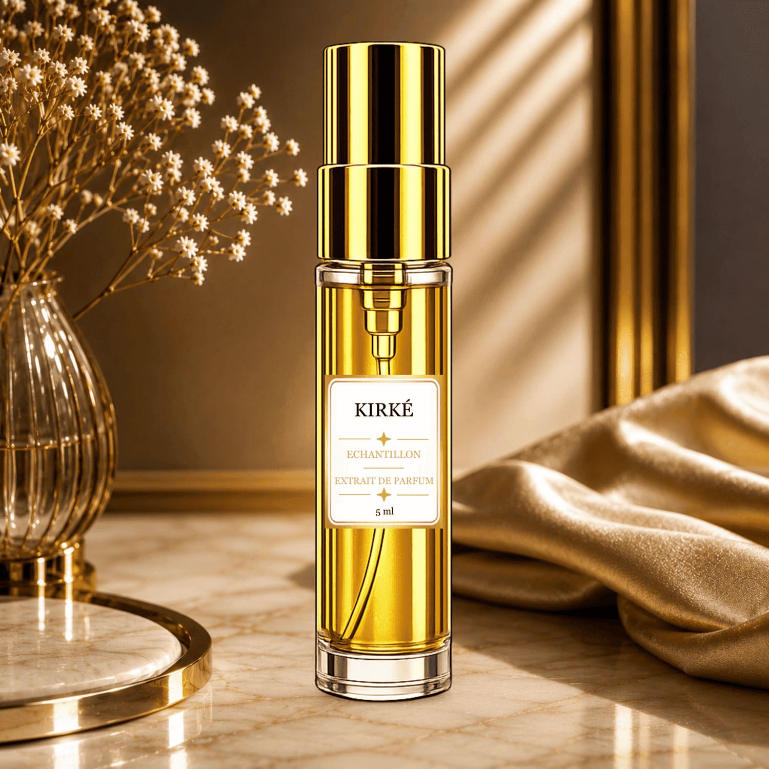 Echantillon de parfum en flacon pulvérisateur de 5ml Kirké