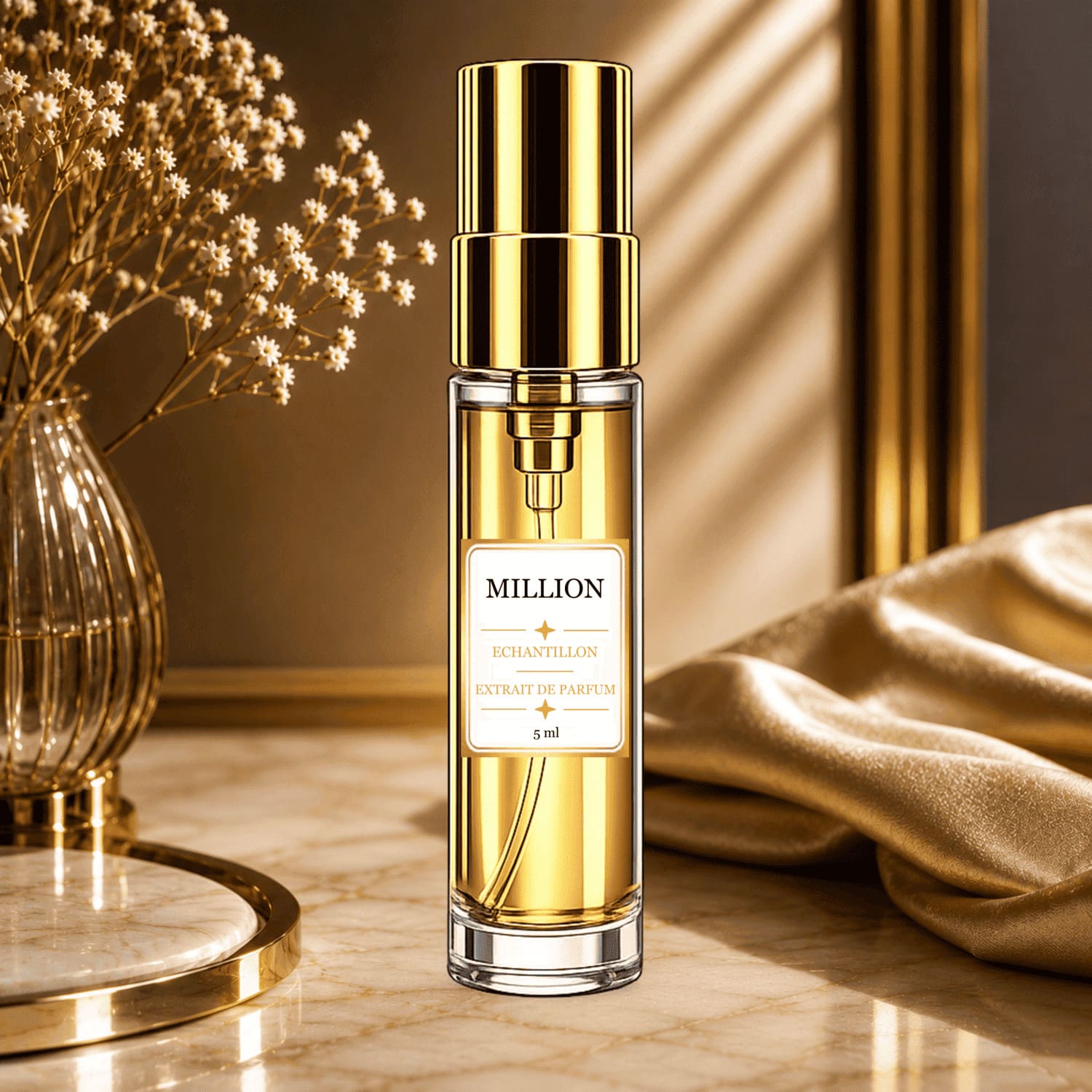 Echantillon de parfum en flacon pulvérisateur de 5ml Million