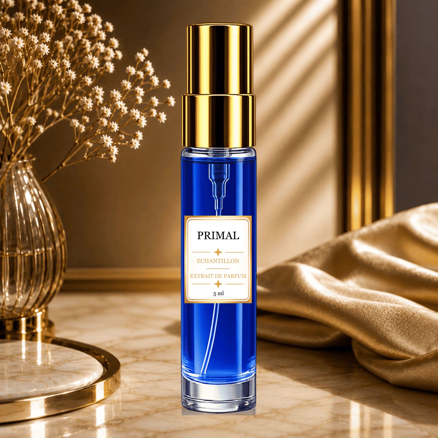 Echantillon de parfum en flacon pulvérisateur de 5ml Primal