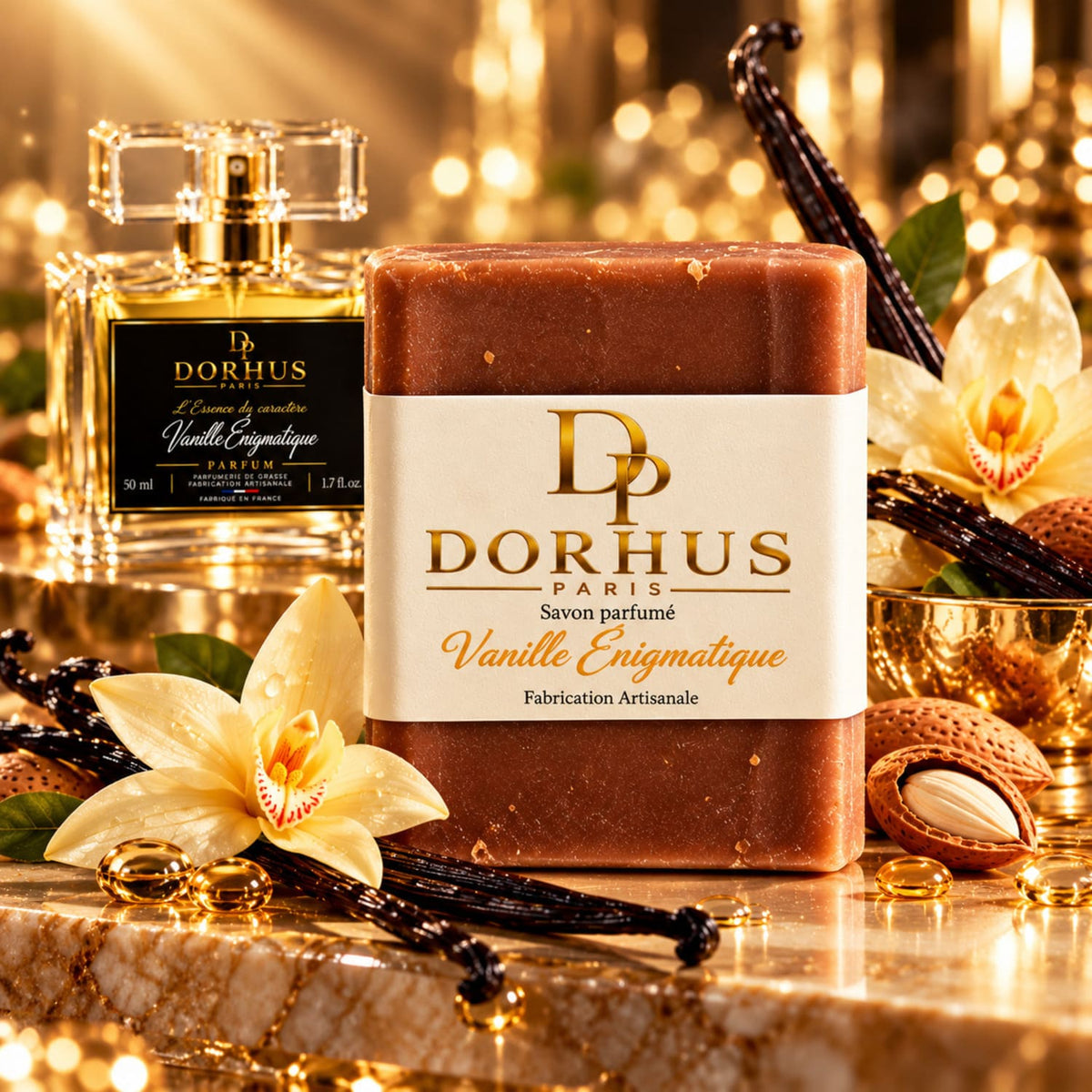 Savon Parfumé Vanille Énigmatique