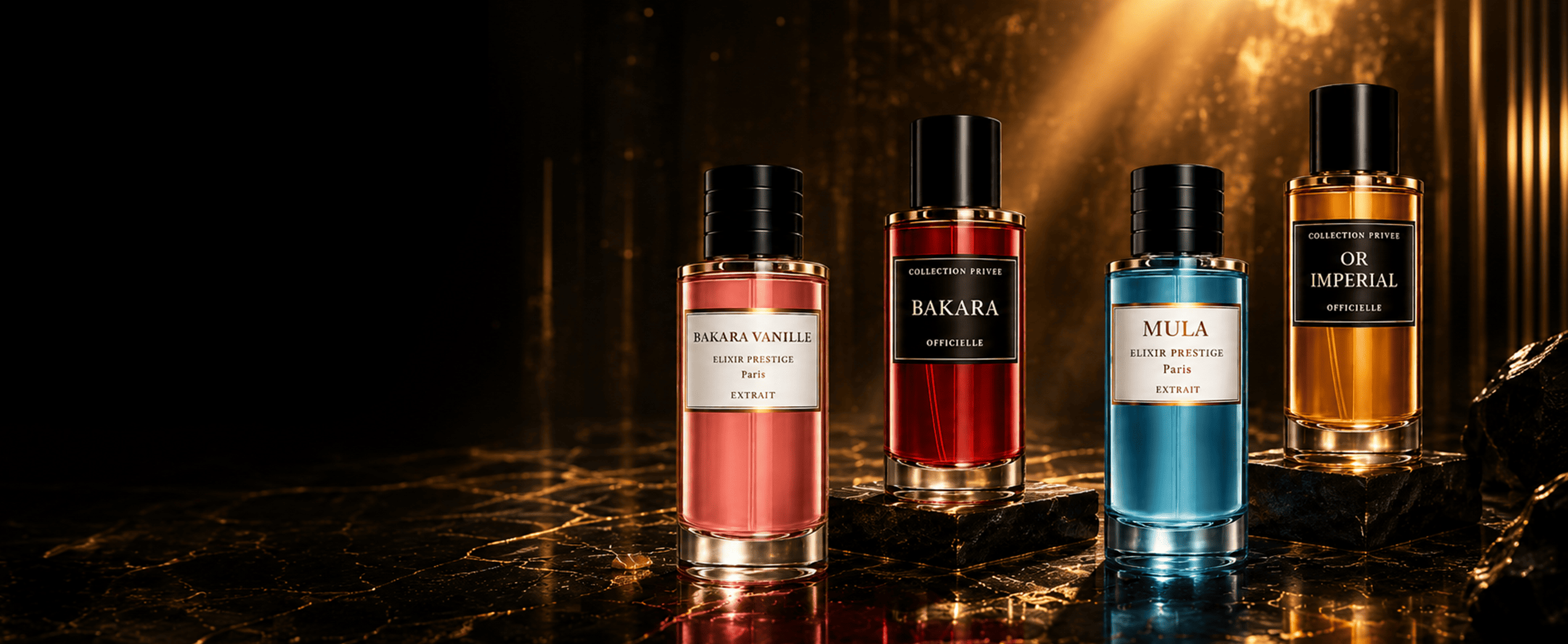 Collection d'extraits de parfum Dorhus Paris