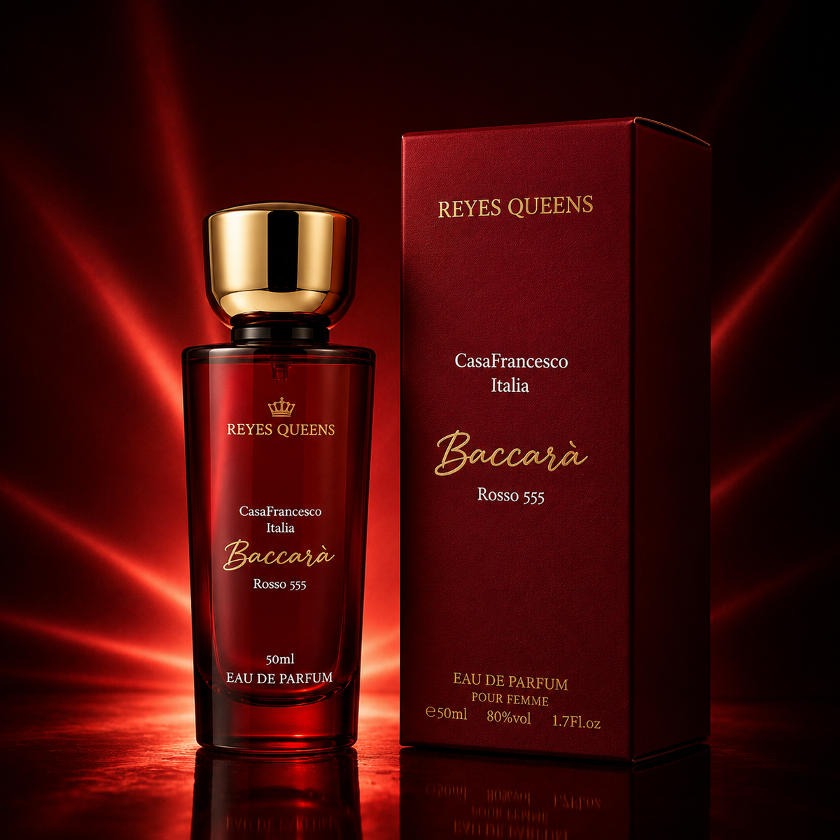 Parfum Baccará Rosso 555