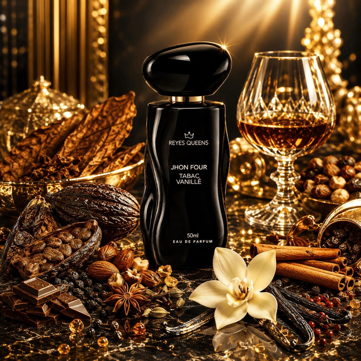 Parfum Tabac Vanillé ambiance avec ses notes olfactives