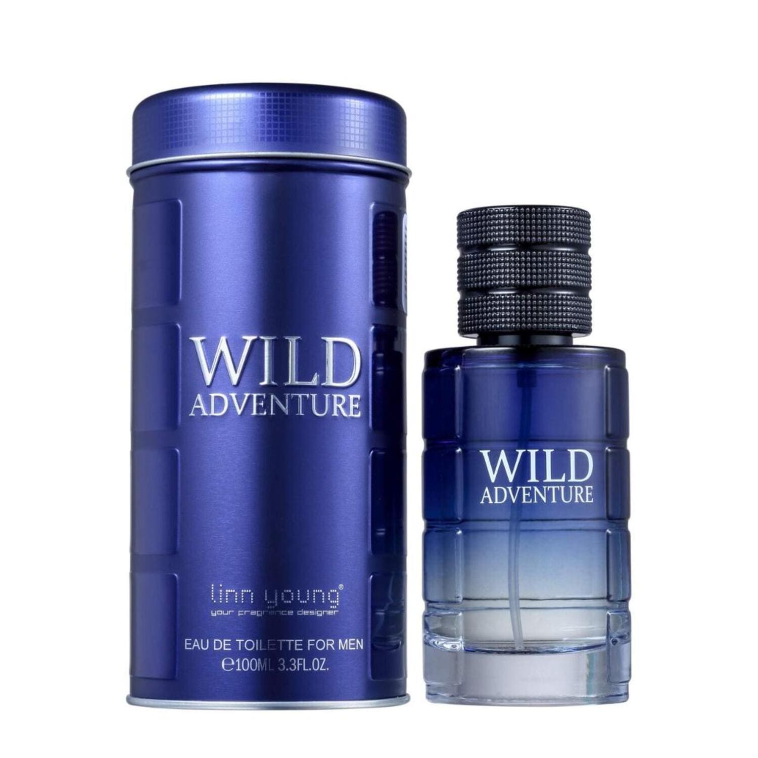 Parfum Wild Adventure 100 ml avec étui sut fond blanc Dorhus Paris